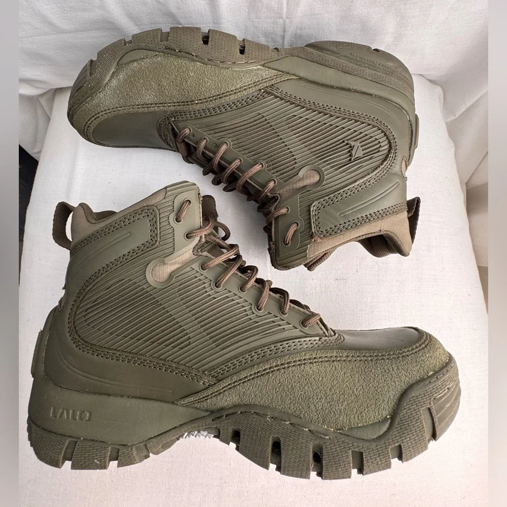 LALO Green High-Top Tactical Boots 7.5 Intruder 5